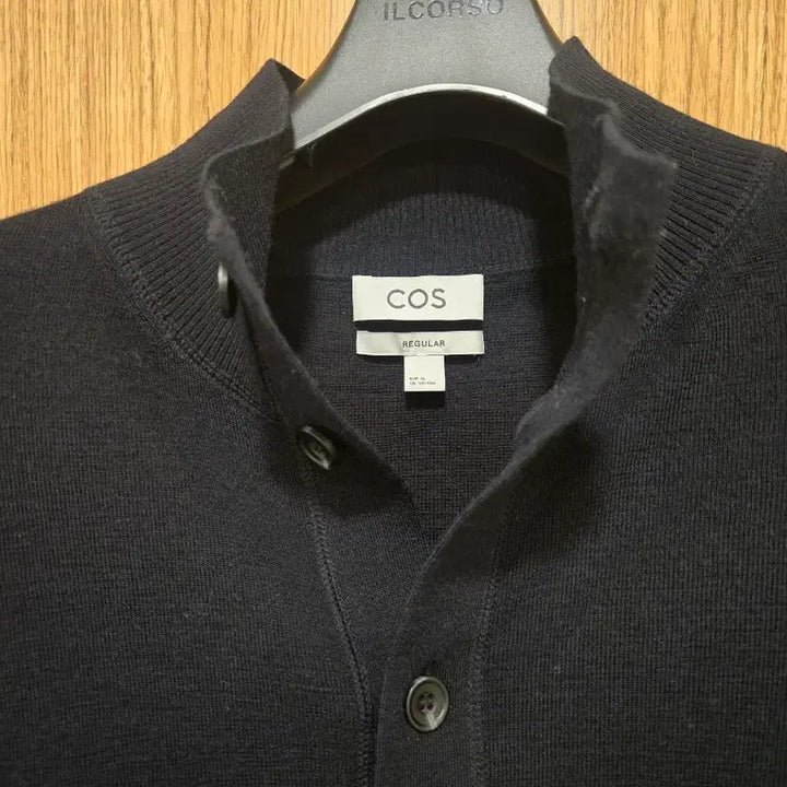 [BUNJANG] COS Navy Stand Neck Cardigan XL / COS 네이비 스탠드넥 가디건 XL