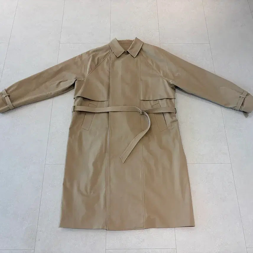 [BUNJANG] YOUTH Trench Coat Beige L / 유스 / 트렌치 코트 / L