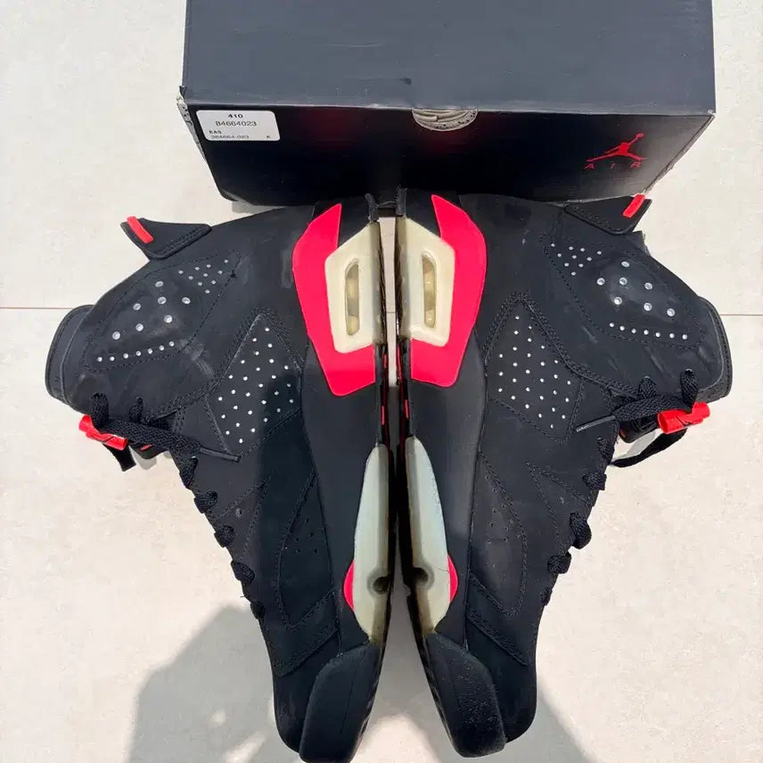 [BUNJANG] Nike Jordan 6 Infrared Basketball Shoes / 조던6 인프라레드 9.5