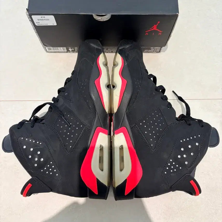 [BUNJANG] Nike Jordan 6 Infrared Basketball Shoes / 조던6 인프라레드 9.5