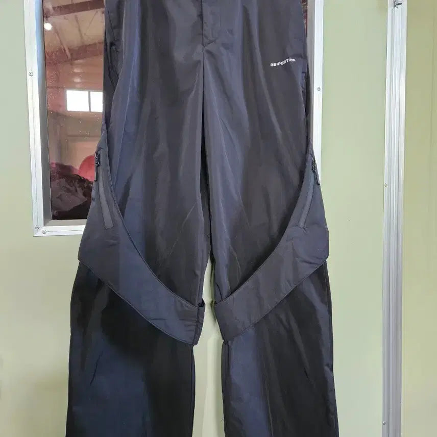 [BUNJANG] RE:POSITION Black Wide Pants / RE:POSITION 블랙 와이드 팬츠
