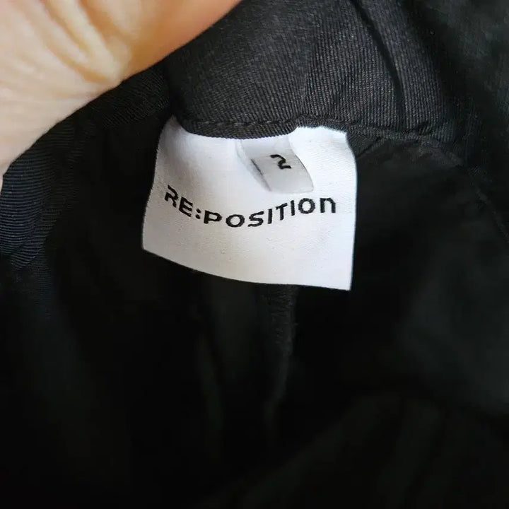 [BUNJANG] RE:POSITION Black Wide Pants / RE:POSITION 블랙 와이드 팬츠