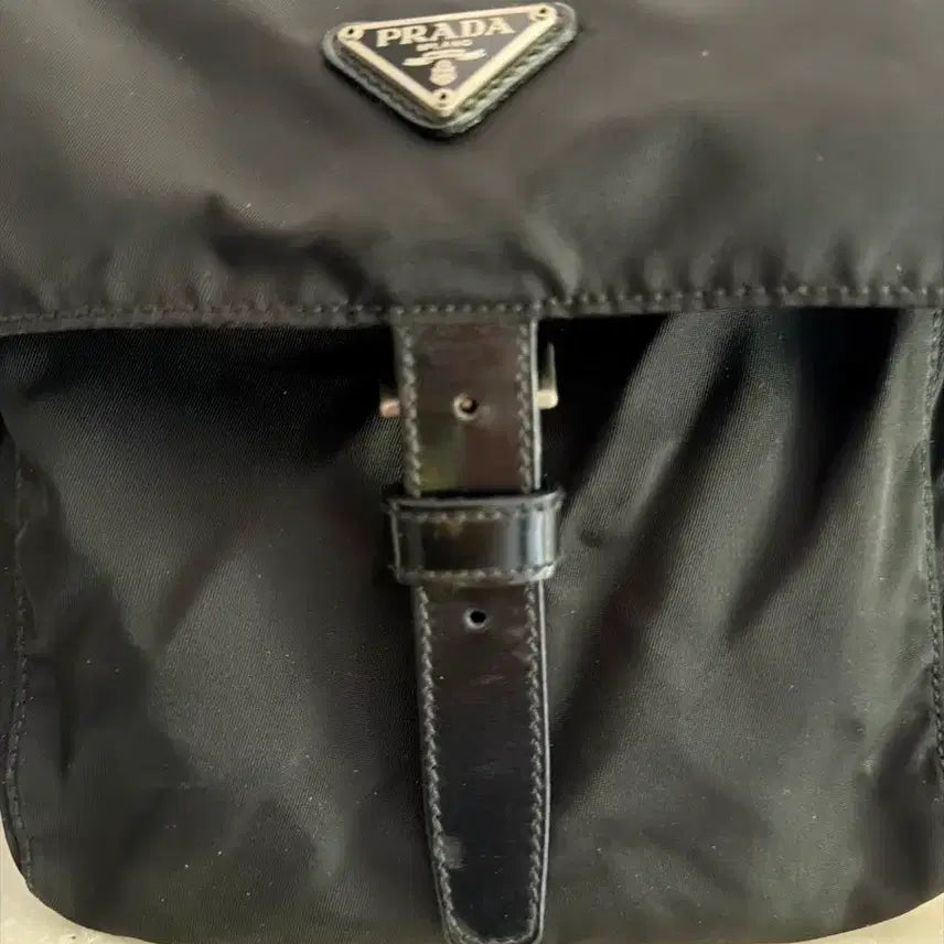 [BUNJANG] Prada Pocono Messenger Bag / 프라다 블랙 포코노 메신저백 주우재백