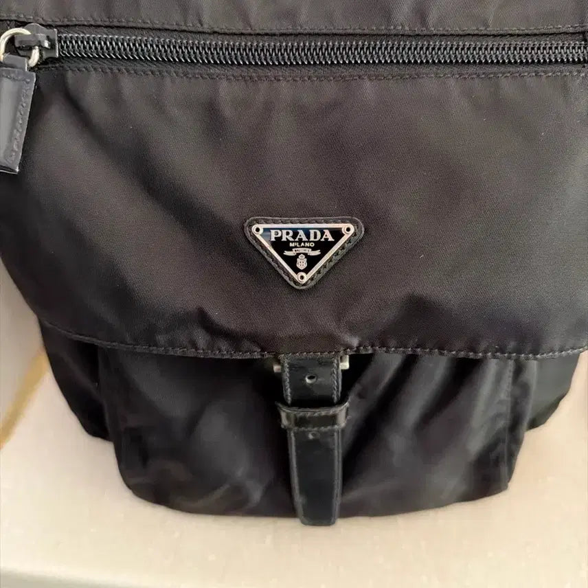 [BUNJANG] Prada Pocono Messenger Bag / 프라다 블랙 포코노 메신저백 주우재백