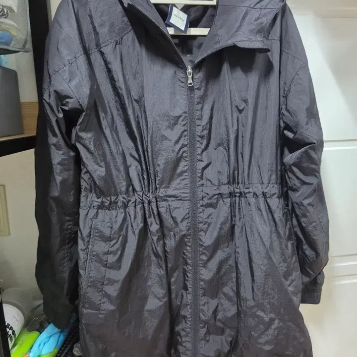 [BUNJANG] Andar String Wind Jacket Black / 안다르 스트링 윈드자켓 블랙