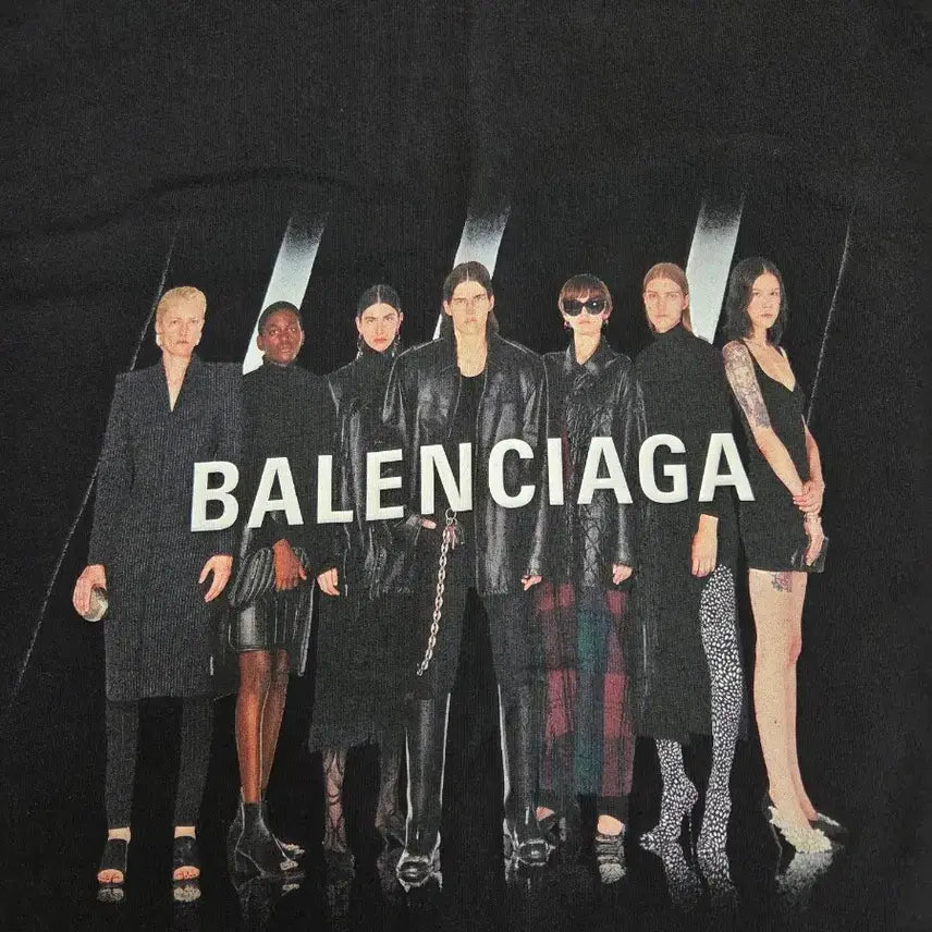 [BUNJANG] Balenciaga Asian Fit Real Model T-Shirt / 발렌시아가 리얼모델 티셔츠 아시안핏 백화점판