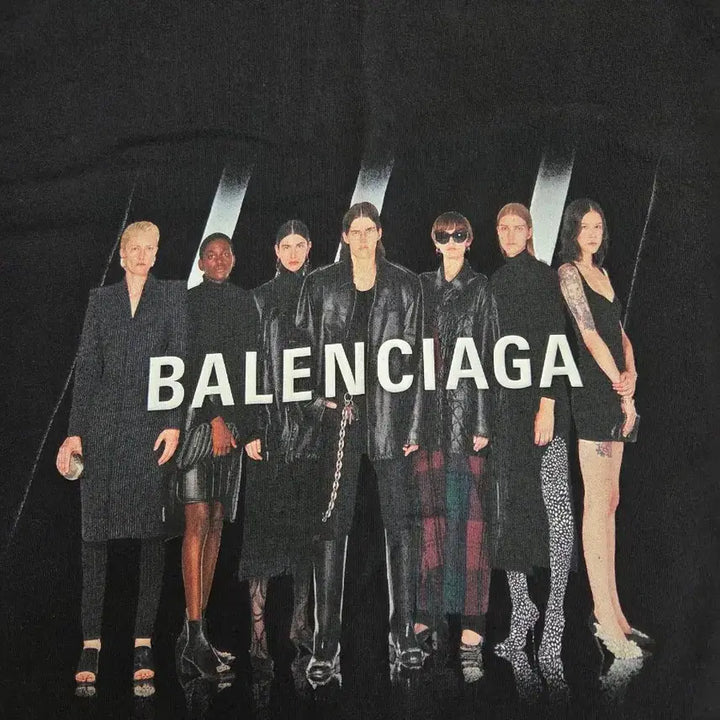 [BUNJANG] Balenciaga Asian Fit Real Model T-Shirt / 발렌시아가 리얼모델 티셔츠 아시안핏 백화점판