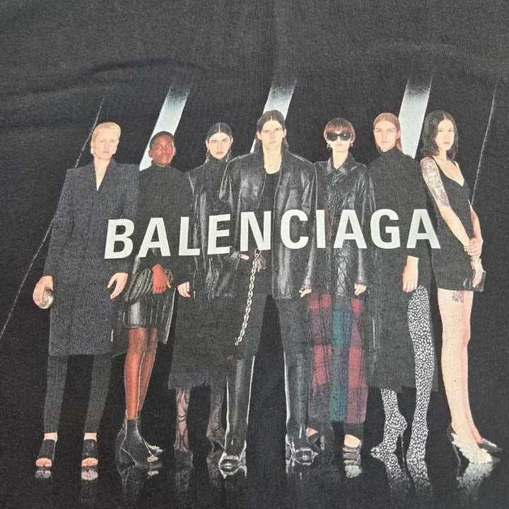 [BUNJANG] Balenciaga Asian Fit Real Model T-Shirt / 발렌시아가 리얼모델 티셔츠 아시안핏 백화점판