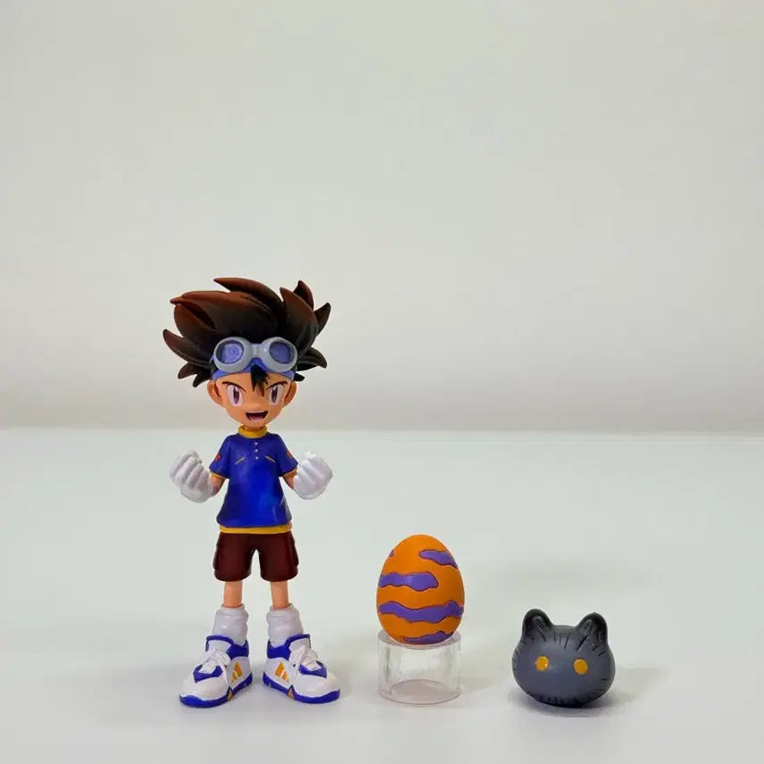 [BUNJANG] Genesis Studio Tai Kamiya Figure with Agumon / 디지몬 Genesis 신태일 (타이치) 피규어