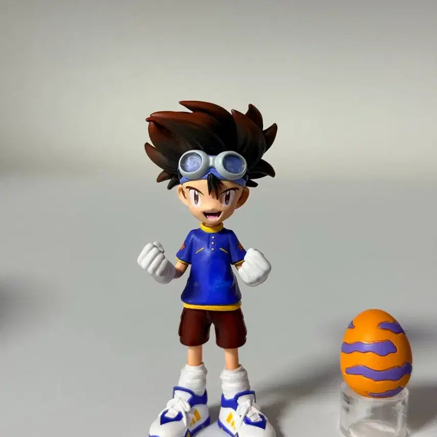 [BUNJANG] Genesis Studio Tai Kamiya Figure with Agumon / 디지몬 Genesis 신태일 (타이치) 피규어