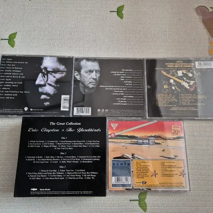 [BUNJANG] Eric Clapton CD Collection / 에릭 클랩튼 CD 음반 모음