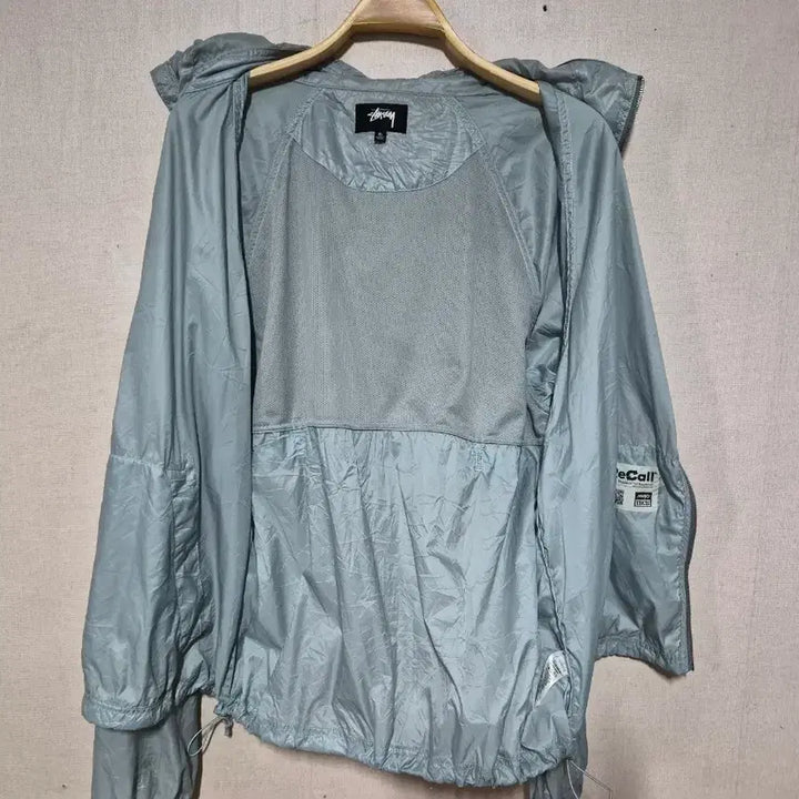 [BUNJANG] Stussy Beach Shell Wrinkle Nylon Jacket Slate (XL) / 스투시 비치 쉘 링클 나이론 자켓 슬레이트 (XL)