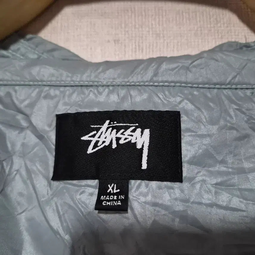 [BUNJANG] Stussy Beach Shell Wrinkle Nylon Jacket Slate (XL) / 스투시 비치 쉘 링클 나이론 자켓 슬레이트 (XL)