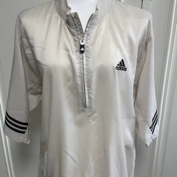 [BUNJANG] Adidas Windbreaker Half-Zip Jacket / 아디다스 바스락 반집업
