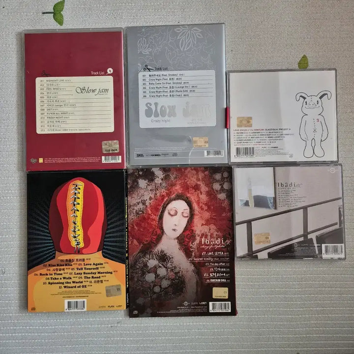 [BUNJANG] Clazzi콰이 &amp; E-BADI Slow Jam Album Collection (Includes Signed Album) / 클래지콰이 이바디 슬로우 잼 앨범 모음