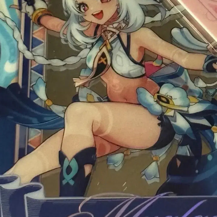 [BUNJANG] Genshin Impact Malani Acrylic Stand + Photocard (Unused Code) / 원신말라니 아크릴스탠드 +포카 코드미사용
