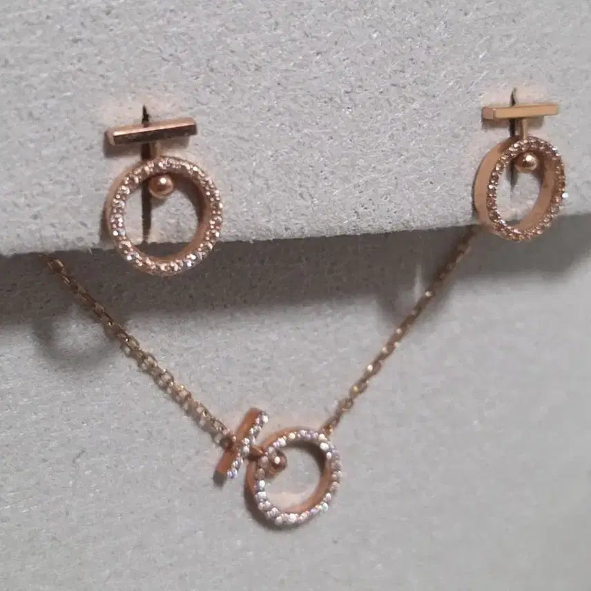 [SOLD OUT] 스톤헨지 14K 로즈골드 세트