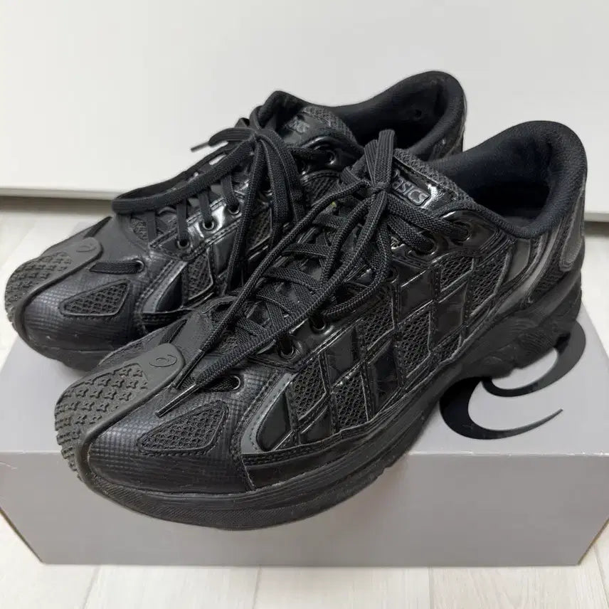 [BUNJANG] Asics Kiko Kostadinov Gel-Kiril Black Sneakers / 아식스 키코 젤-키릴 Kiko Kostadinov 코스타디노브 블랙290