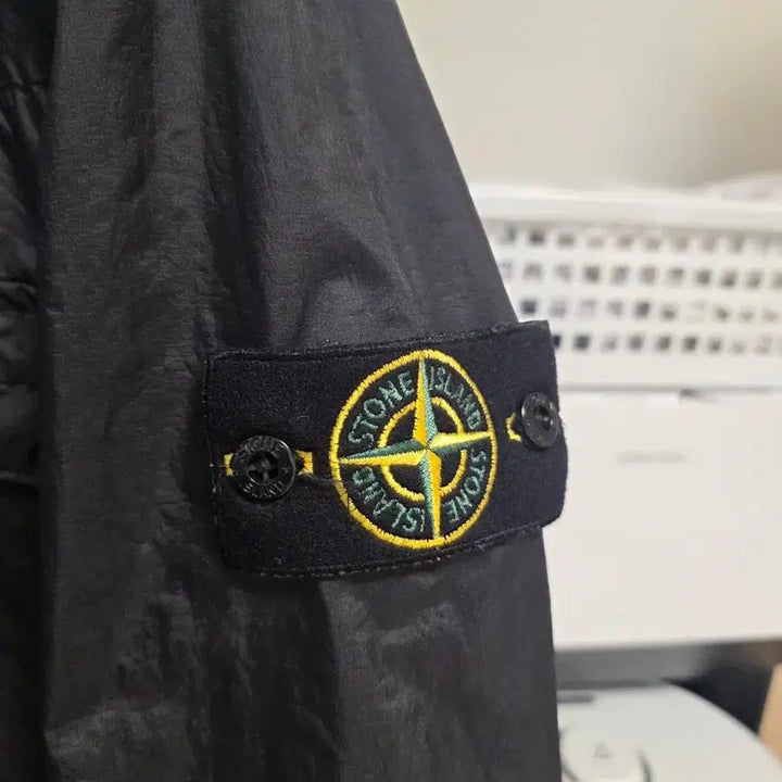 [BUNJANG] Stone Island Membrana TC Hooded Jacket Black / 스톤아일랜드 후드 멤브라나 TC 자켓 블랙