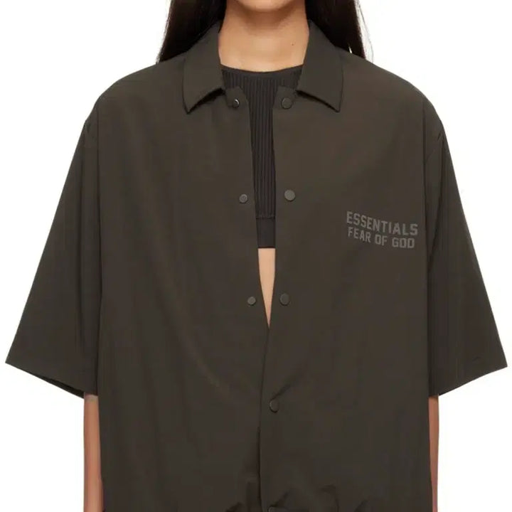 [BUNJANG] Fear of God Essentials Shirt Jacket XS / 피어오브갓 에센셜 셔츠형 자켓 xs (95)