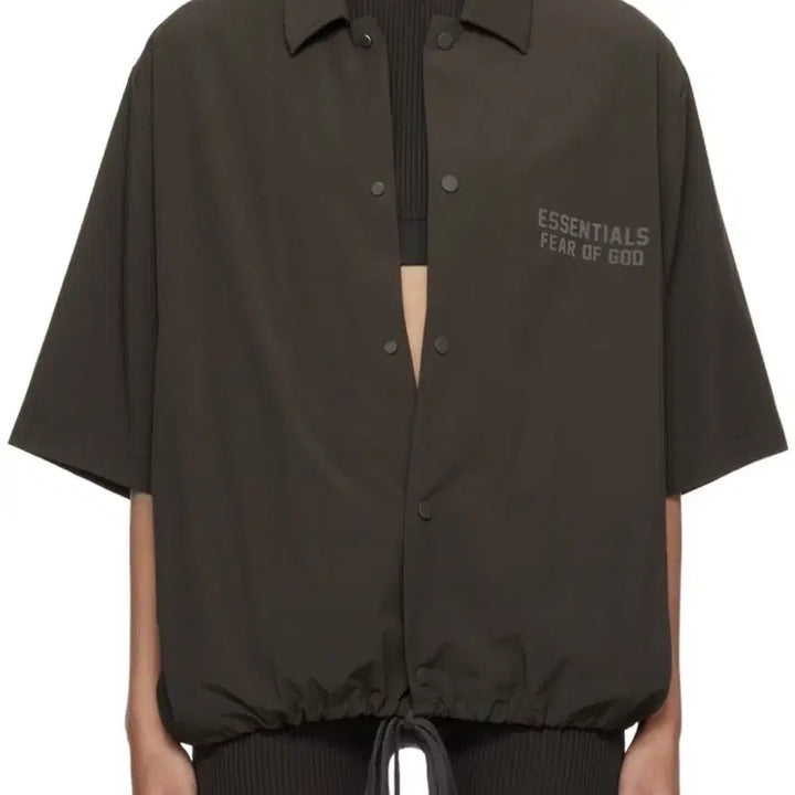 [BUNJANG] Fear of God Essentials Shirt Jacket XS / 피어오브갓 에센셜 셔츠형 자켓 xs (95)