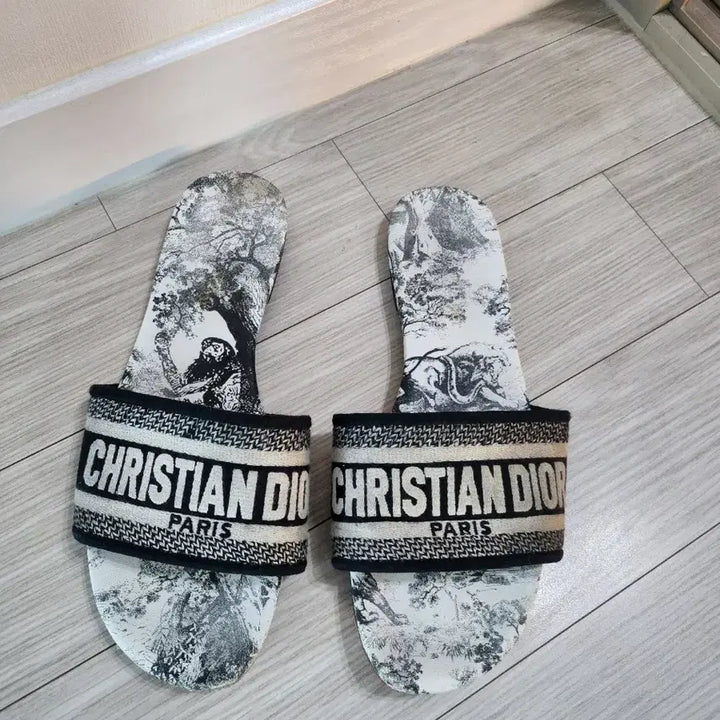 [BUNJANG] Dior Printed Slides / 디올 슬리퍼
