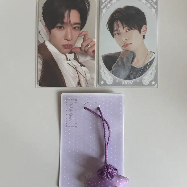 [BUNJANG] NCT WISH Sion Photocards Bundle Set / 엔시티위시 nctwish 앙콘 시온 트레카 위시참 오마모리 세트