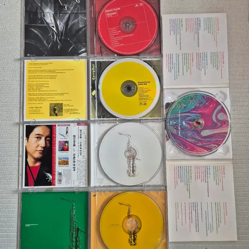 [SOLD OUT] 마사토 혼다 CD 음반 5장 일괄 색소폰 퓨전 재즈