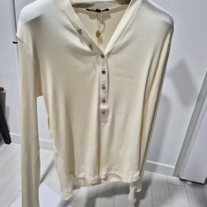 [BUNJANG] Lucky Brand Henley Neck Top / Lucky Brand 여성 헨리넥 상의 77 새제품