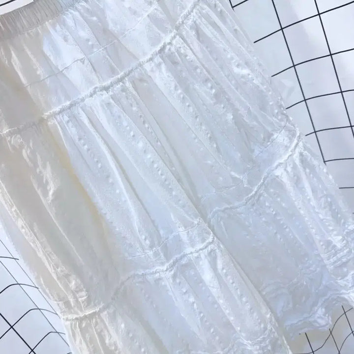 [BUNJANG] Koeseio Linen Lace Skirt / 코이세이오 린넨 레이스 스커트 25년