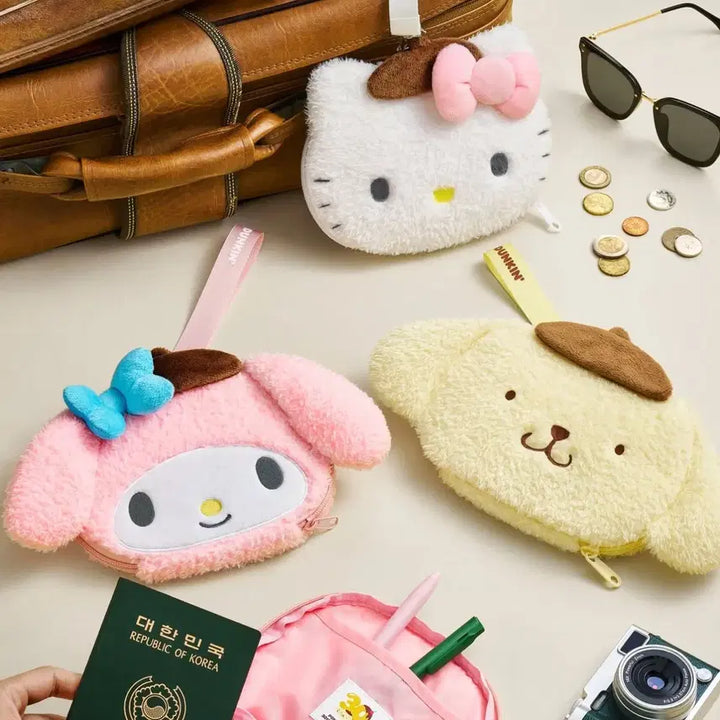 [SOLD OUT] 던킨도넛 폼폼푸린 트래블월렛 산리오