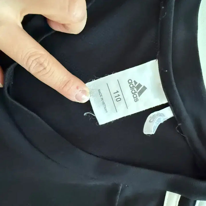 [BUNJANG] Adidas Climalite 110 Functional Sportswear Top / 아디다스 클라이마라이트 블랙 110 기능성 운동복