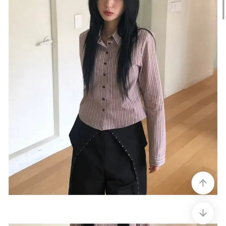 [BUNJANG] Loopon Fever Stripe Shirt / [새상품] 루프온 피버 스트라이프 셔츠