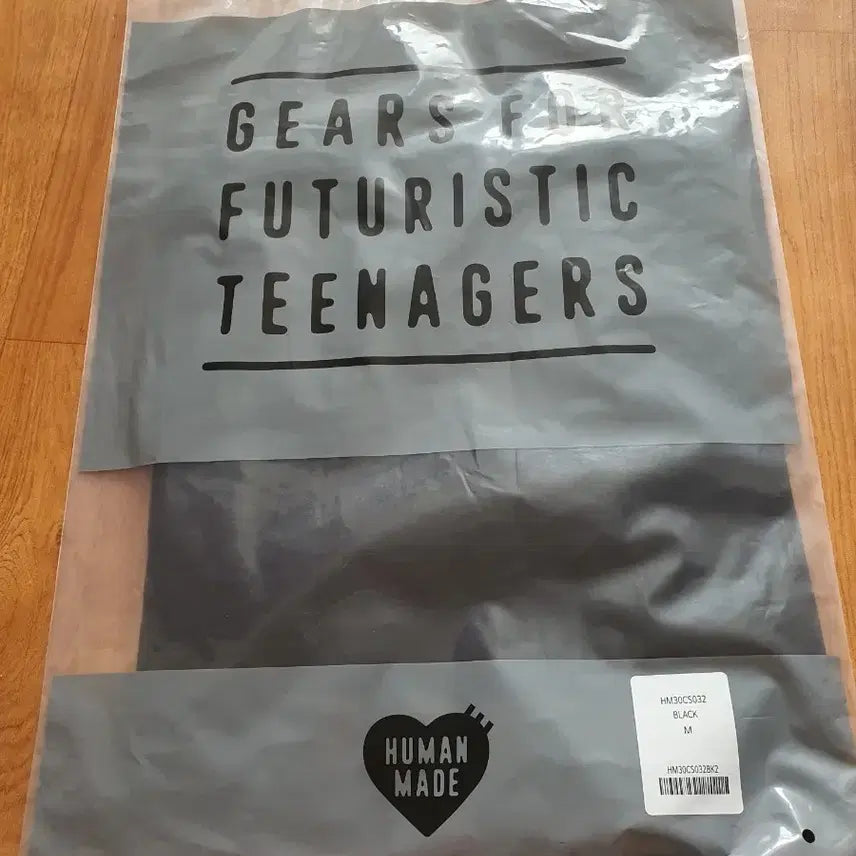 [BUNJANG] Human Made Dog Print T-shirt (Black) M / 휴먼메이드 강아지 티셔츠 블랙 새상품m