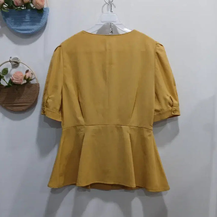 [BUNJANG] Kenneth Lady Mustard Yellow Jacket (Size 55) / 케네스레이디.(마혼방) 머스타드 옐로우자켓55