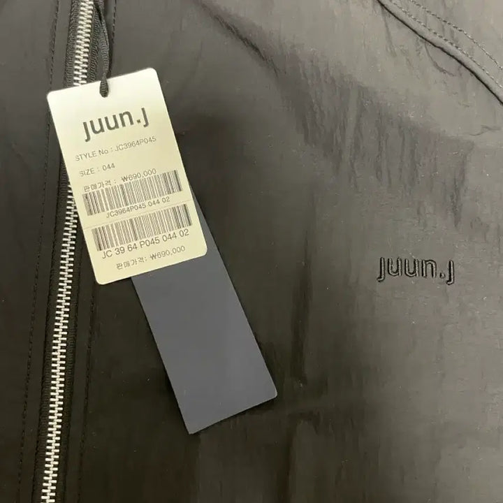 [BUNJANG] Juun.J 23FW Nylon High Neck Layered 3-Zip Shirt / 준지 23FW 나일론 하이넥 3집업 레이어드 셔츠 44