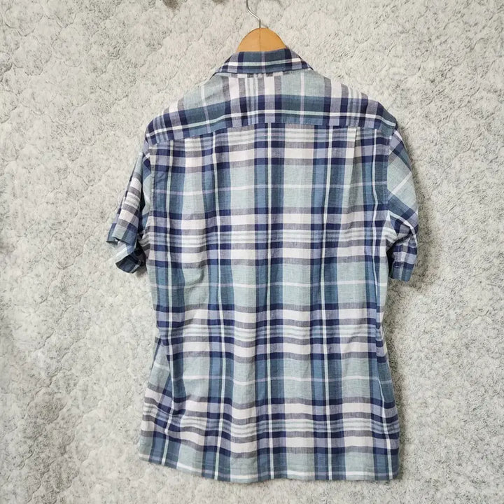 [SOLD OUT] 433A [100] 닥스 체크 반팔 남방 셔츠