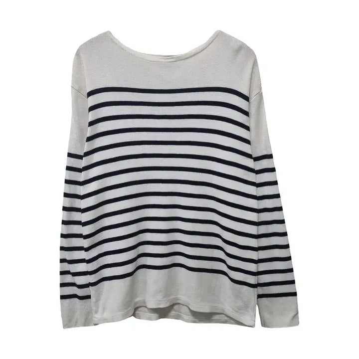 [BUNJANG] Saint James Striped Knit Sweater / 남XXL/세인트제임스 스트라이프 배색 니트
