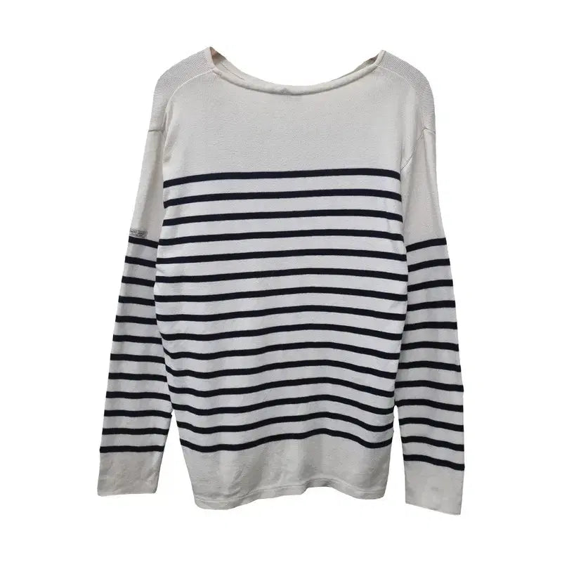 [BUNJANG] Saint James Striped Knit Sweater / 남XXL/세인트제임스 스트라이프 배색 니트