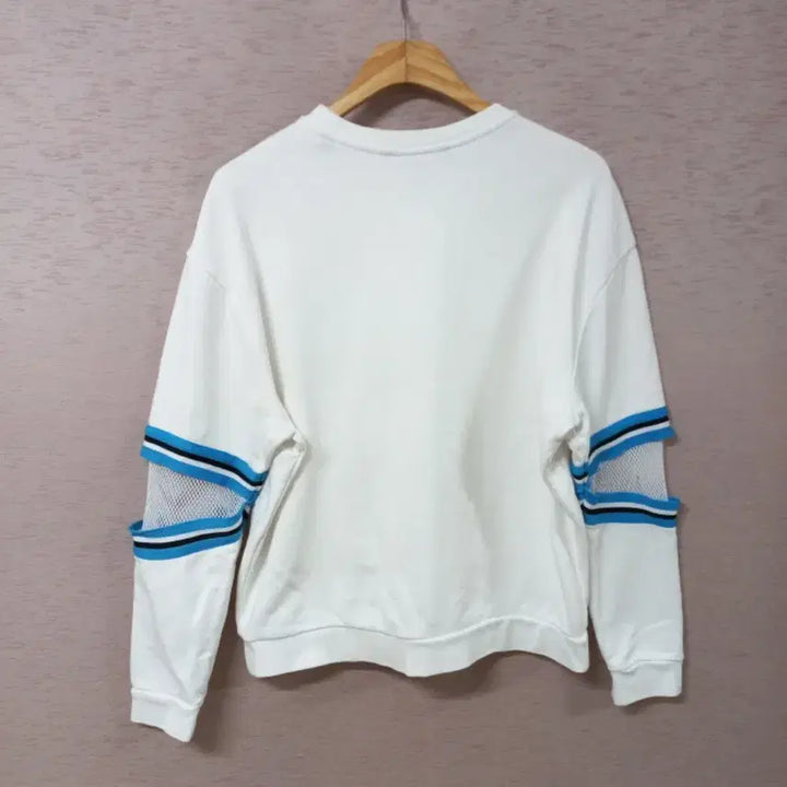 [BUNJANG] Armani Exchange Mesh White Print T-shirt / B4-29/아르마니익스체인지 망사배색 화이트 프린트 티셔츠