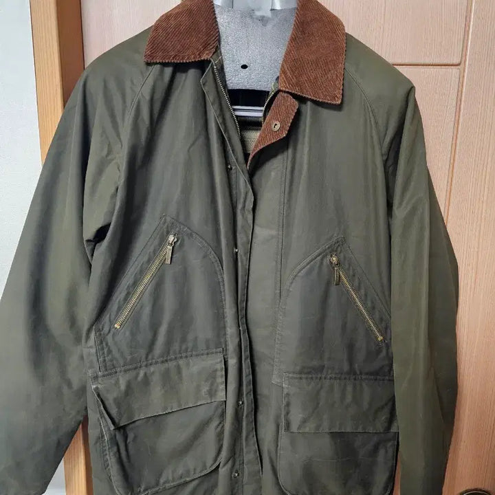 [BUNJANG] Brooks Brothers Waxed Jacket / [100]정품 브룩스브라더스 왁스자켓 바버 코듀로이 M