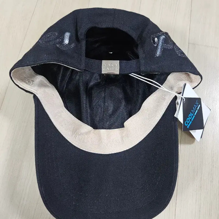 [BUNJANG] PEARLY GATES Smile Black Ball Cap / [PEARLY GATES] 파리게이츠 블랙 스마일 볼캡 56