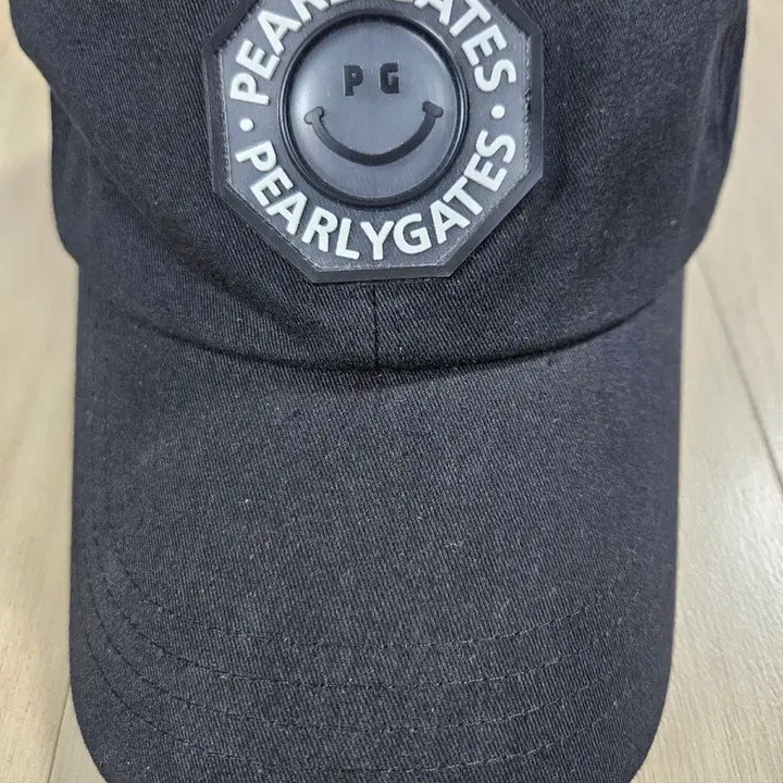[BUNJANG] PEARLY GATES Smile Black Ball Cap / [PEARLY GATES] 파리게이츠 블랙 스마일 볼캡 56