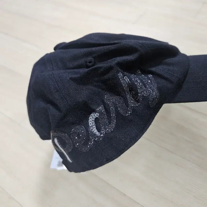 [BUNJANG] PEARLY GATES Smile Black Ball Cap / [PEARLY GATES] 파리게이츠 블랙 스마일 볼캡 56