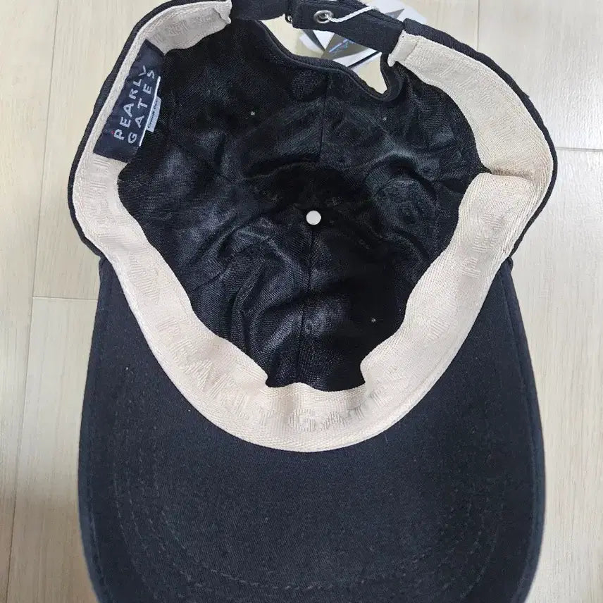 [BUNJANG] PEARLY GATES Smile Black Ball Cap / [PEARLY GATES] 파리게이츠 블랙 스마일 볼캡 56
