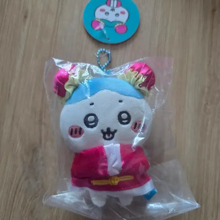 [BUNJANG] Chiikawa Monjyakui Chinese Restaurant Hachiware Mascot / 미개봉) 치이카와 먼작귀 중화반점 하치와레 가르마 마스코트