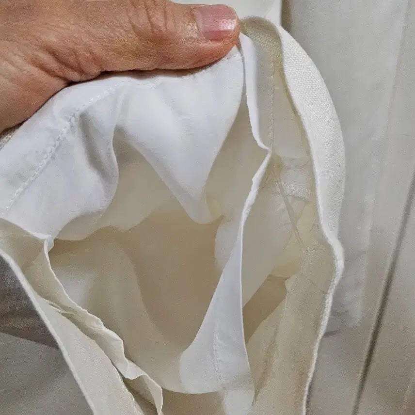 [BUNJANG] Burberry Linen Wide Pants / 버버리/일제 린넨 와이드바지44-55