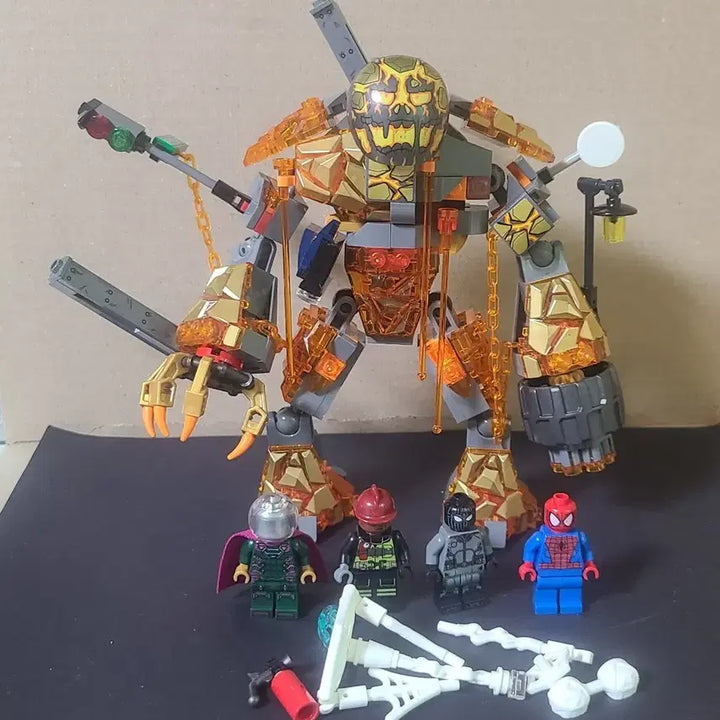 [BUNJANG] Lego Marvel Spider-Man 76128 Molten Man Battle Set / 레고 마블 스파이더맨 76128 몰튼맨과의 대결