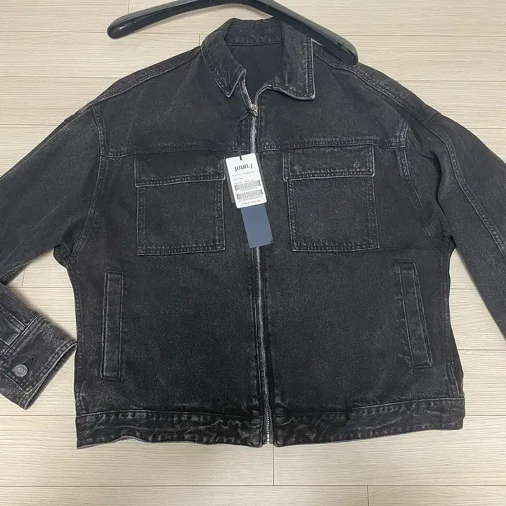 [BUNJANG] Juun.J 23FW Denim Pocket Black Jacket / 준지 23FW 데님 포켓 흑청 자켓 46