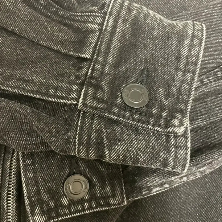 [BUNJANG] Juun.J 23FW Denim Pocket Black Jacket / 준지 23FW 데님 포켓 흑청 자켓 46